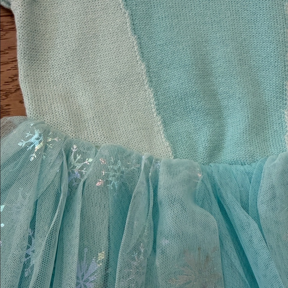 NWT Disney Gap Baby Elsa Frozen Knit Dress size 12-18 months - Picture 7 of 7